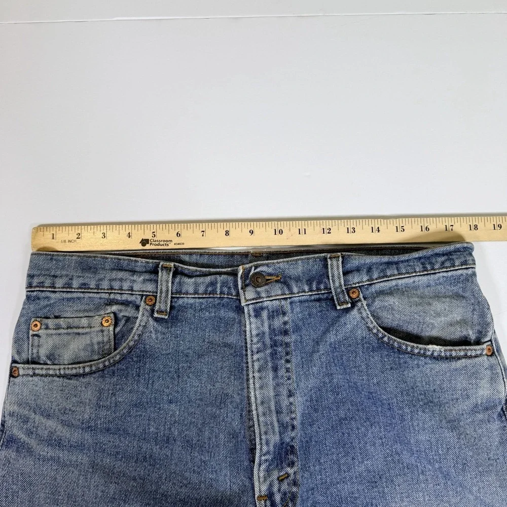 Vintage Levi's 550 Tapered Leg Jeans Mens‎ 36x30 Blue Denim Cotton Relaxed Fit